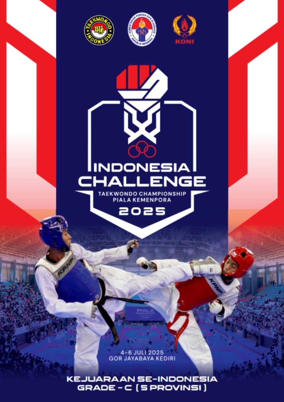 Ajang Pertarungan Prestasi Taekwondo di Tanah Air UPN Veteran Yogyakarta