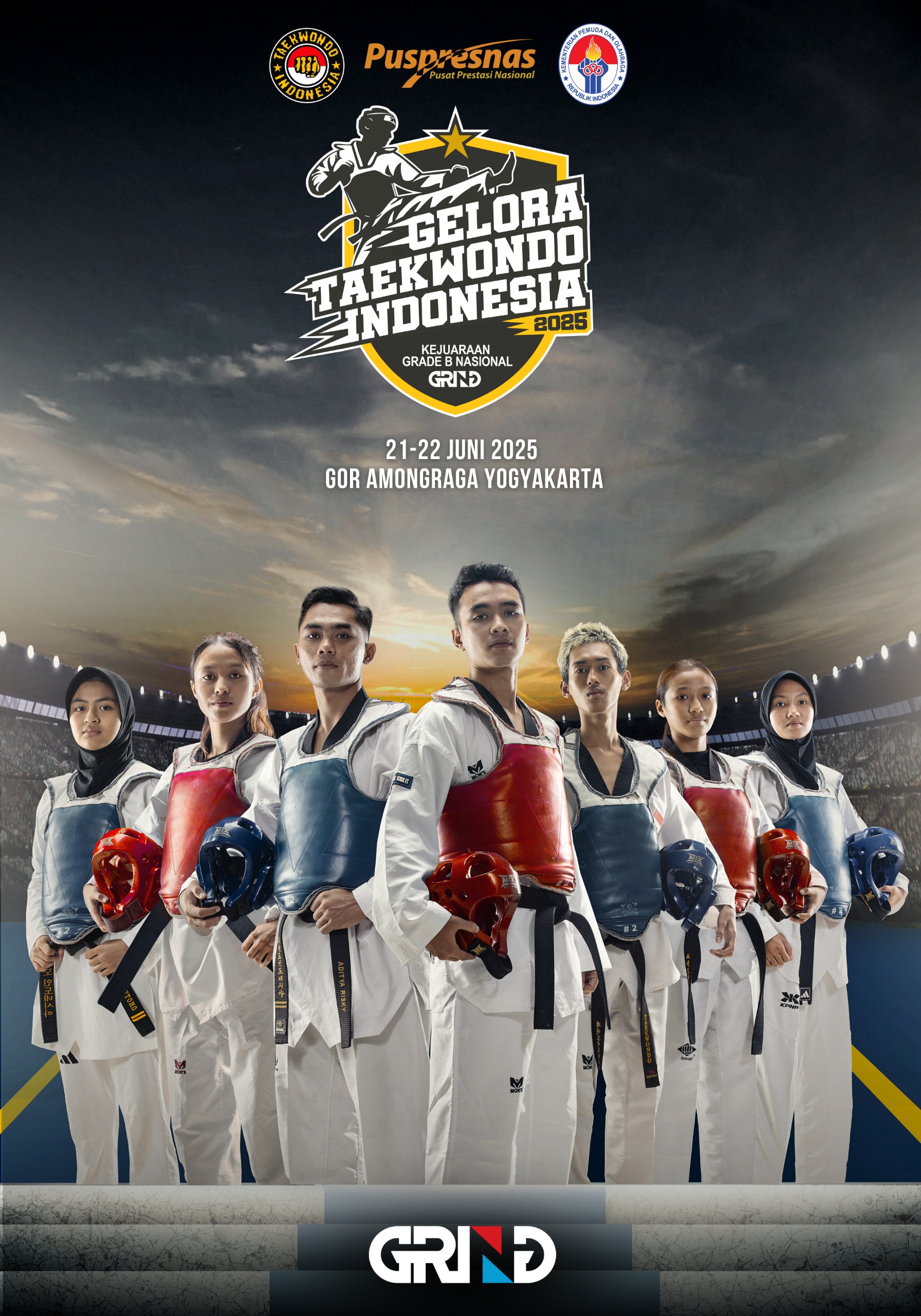 Panggung Juara Taekwondo Indonesia UPN Veteran Yogyakarta