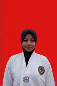 JUARA 1 SENIOR PUTRI GEUP VII - VI TAEGEUK 3 Vidya Yunika Dwi Karunia Putri 